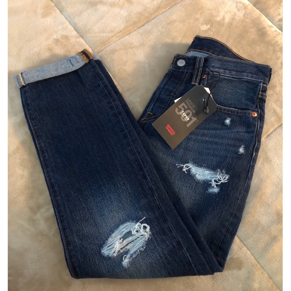 Levi’s 501 Tapered Jeans - Picture 6 of 7